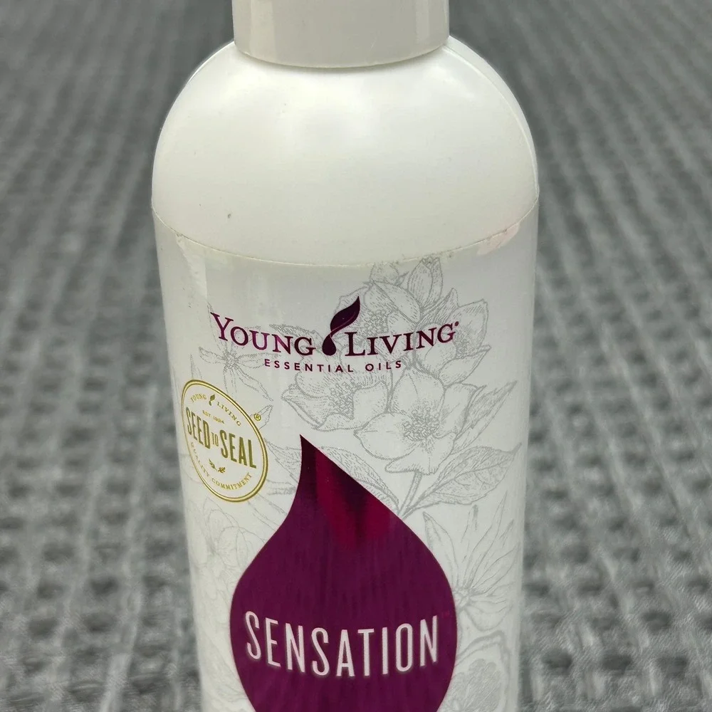 Young Living Sensation Bath and Shower Gel 8oz Essential Oil Ylang Ylang Jasmine
